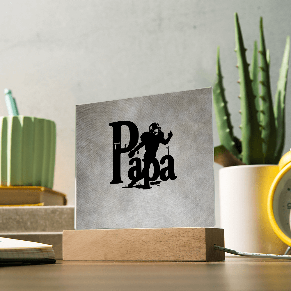 SQUARE PLAQUE father's day