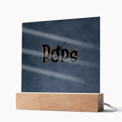 SQUARE PLAQUE father's day