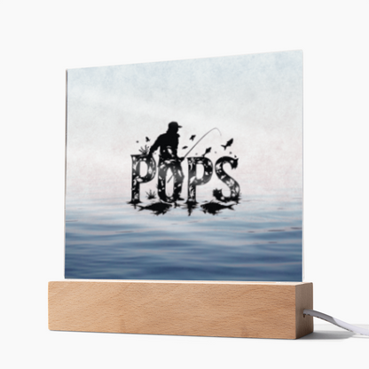 SQUARE PLAQUE father's day