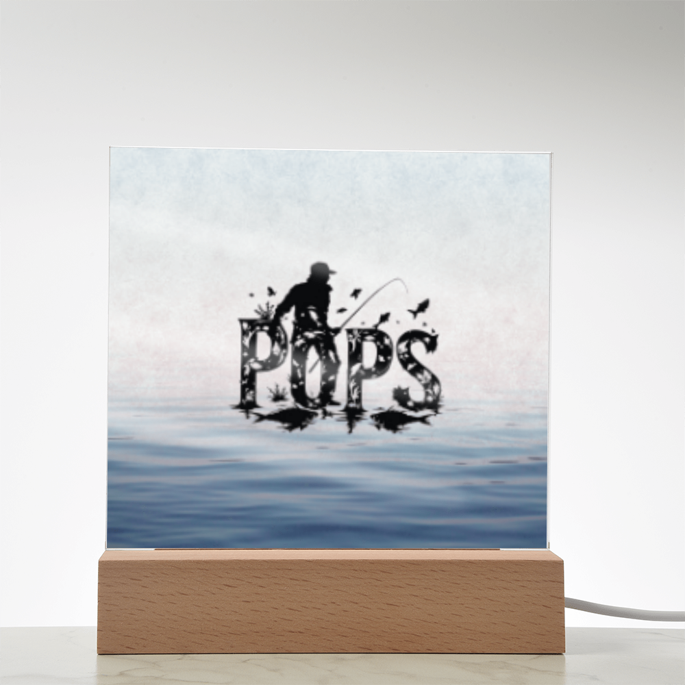 SQUARE PLAQUE father's day