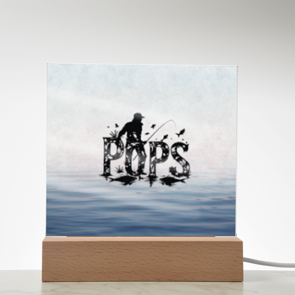 SQUARE PLAQUE father's day