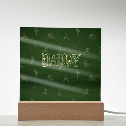 SQUARE PLAQUE father's day