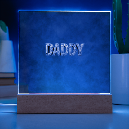 SQUARE PLAQUE father's day