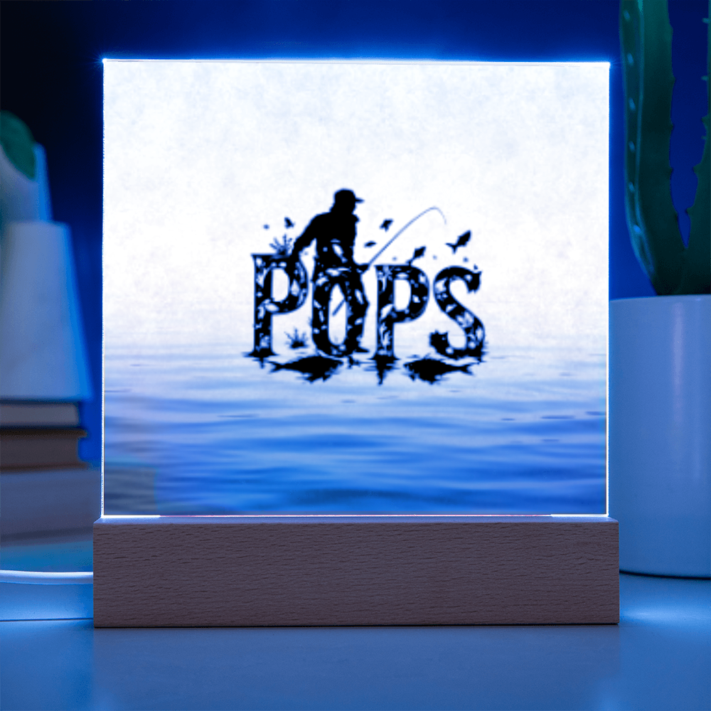 SQUARE PLAQUE father's day
