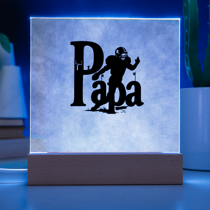 SQUARE PLAQUE father's day