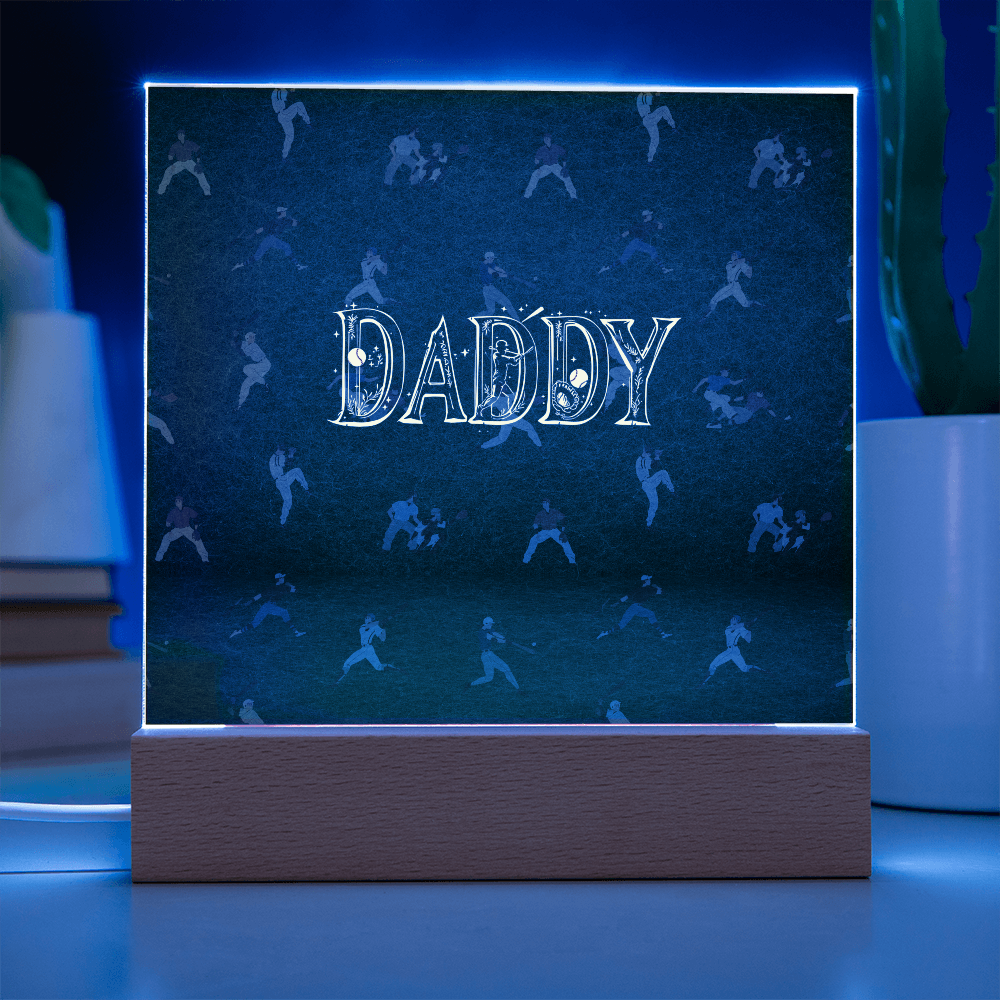 SQUARE PLAQUE father's day