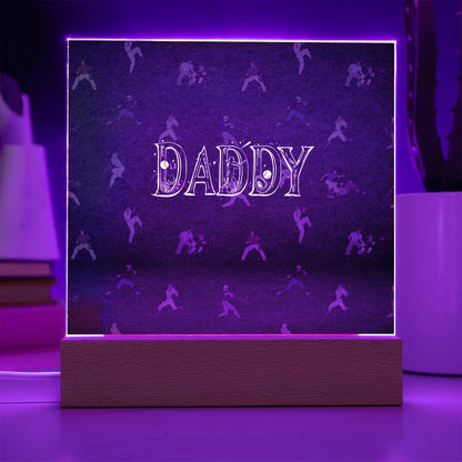 SQUARE PLAQUE father's day