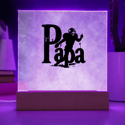 SQUARE PLAQUE father's day