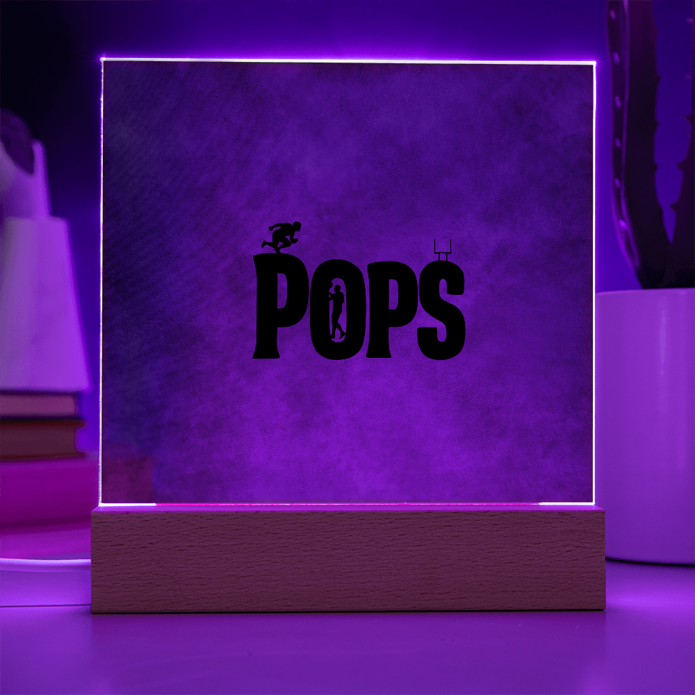 SQUARE PLAQUE father's day