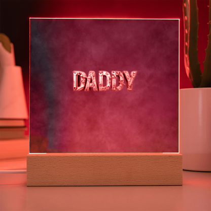 SQUARE PLAQUE father's day