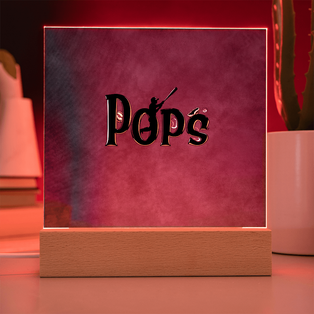 SQUARE PLAQUE father's day