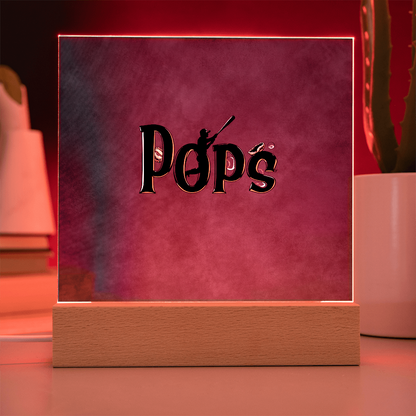SQUARE PLAQUE father's day