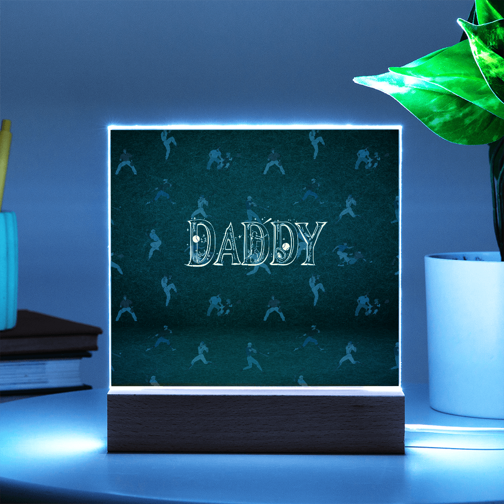 SQUARE PLAQUE father's day