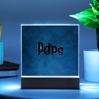 SQUARE PLAQUE father's day
