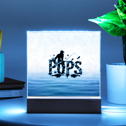 SQUARE PLAQUE father's day
