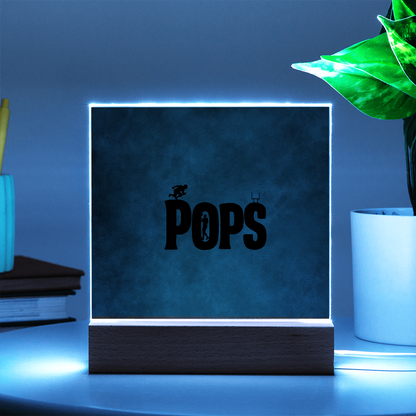 SQUARE PLAQUE father's day