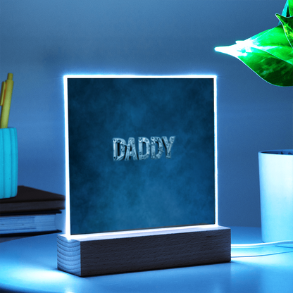 SQUARE PLAQUE father's day
