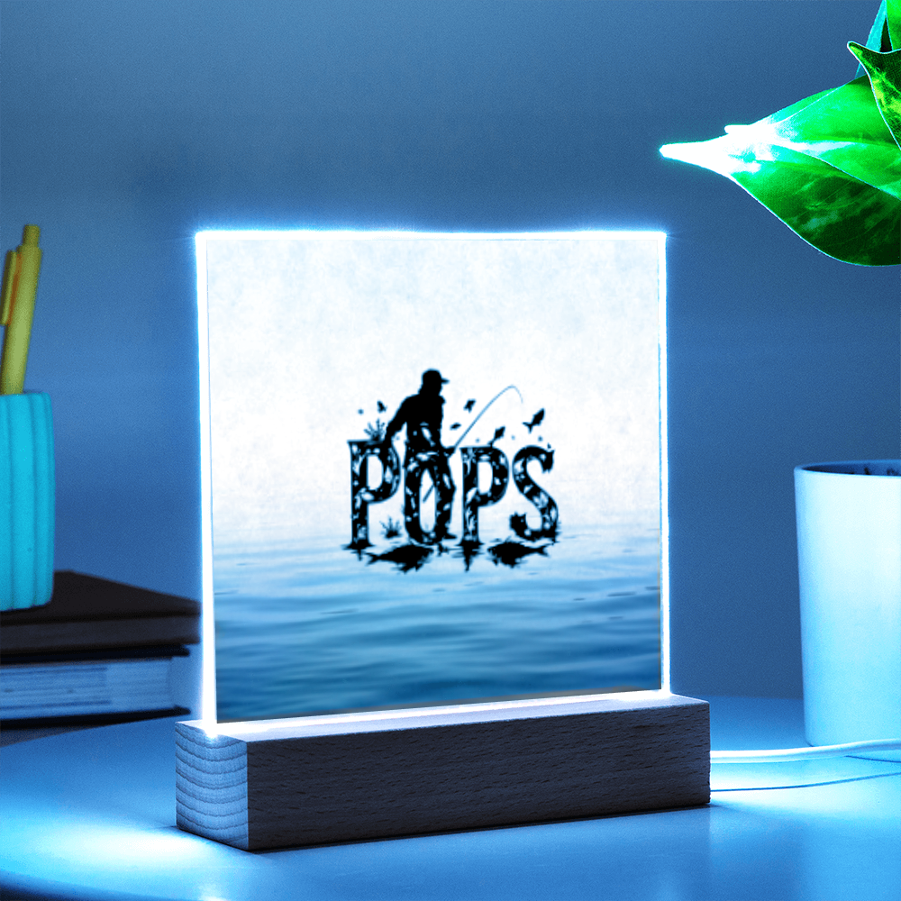 SQUARE PLAQUE father's day