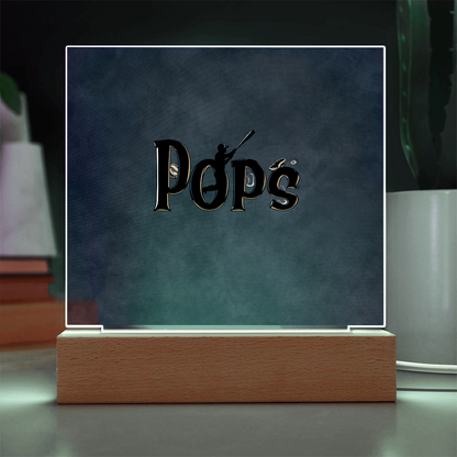 SQUARE PLAQUE father's day