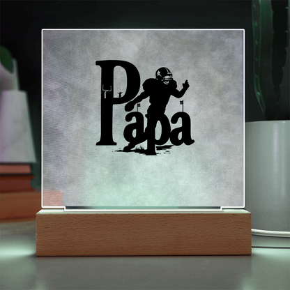 SQUARE PLAQUE father's day