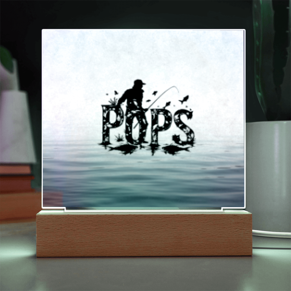 SQUARE PLAQUE father's day
