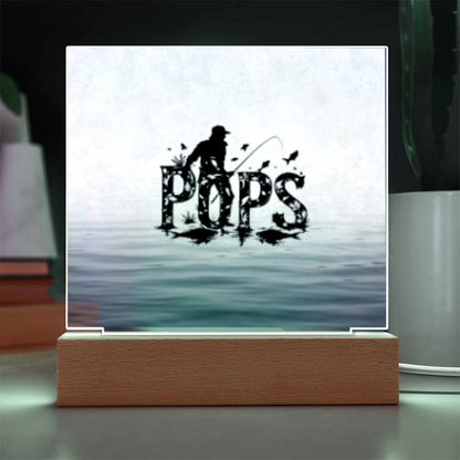 SQUARE PLAQUE father's day