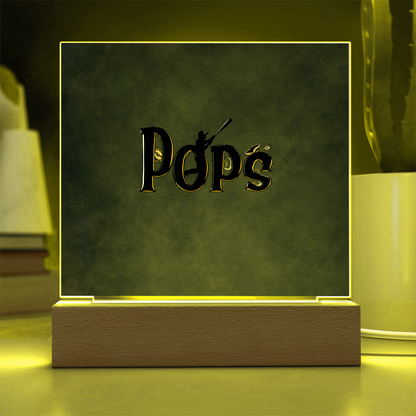 SQUARE PLAQUE father's day