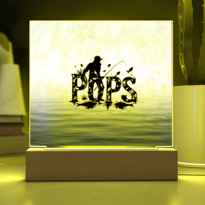 SQUARE PLAQUE father's day
