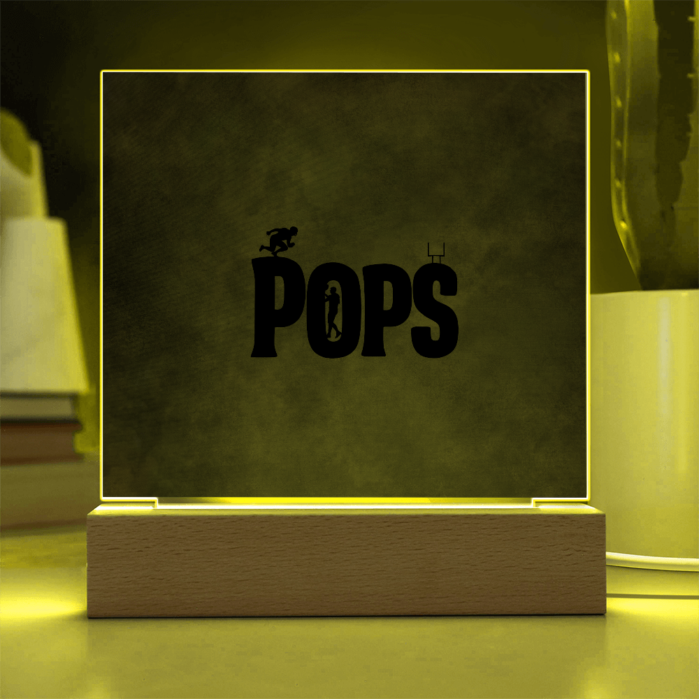 SQUARE PLAQUE father's day