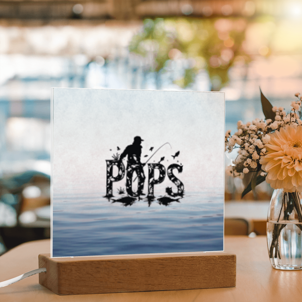 SQUARE PLAQUE father's day