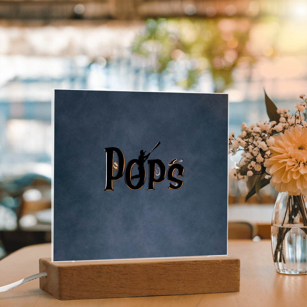 SQUARE PLAQUE father's day