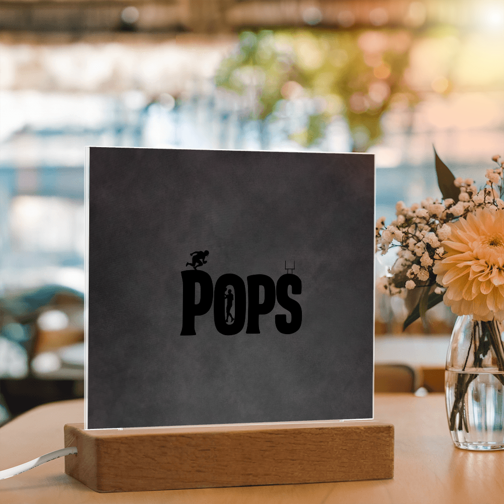 SQUARE PLAQUE father's day