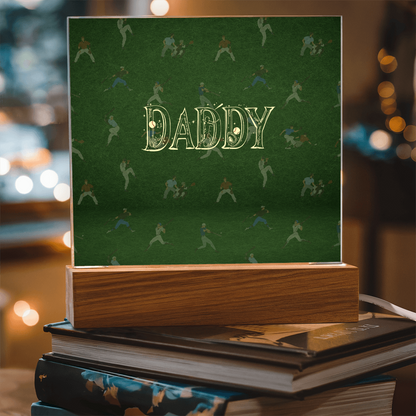 SQUARE PLAQUE father's day
