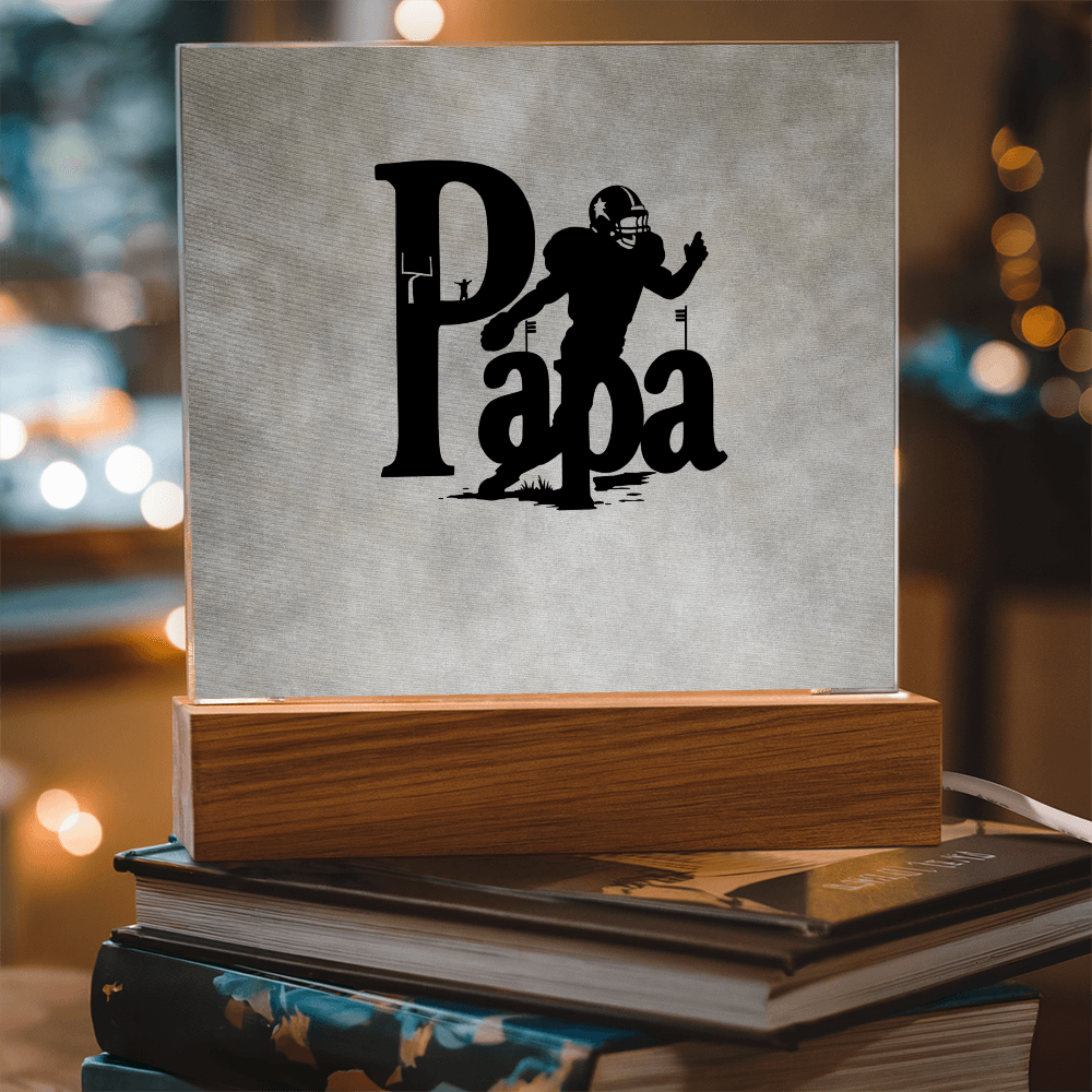 SQUARE PLAQUE father's day