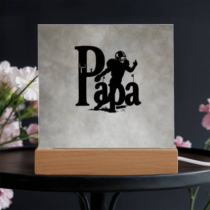 SQUARE PLAQUE father's day