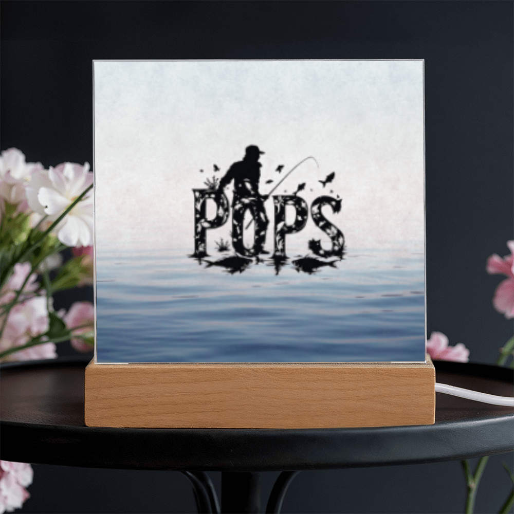SQUARE PLAQUE father's day