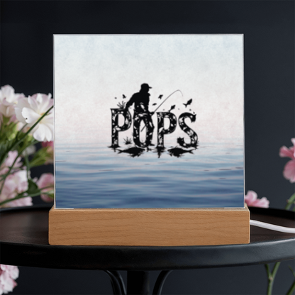 SQUARE PLAQUE father's day