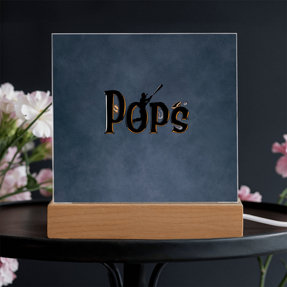SQUARE PLAQUE father's day