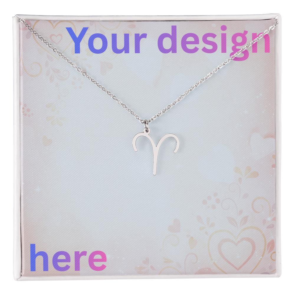 Personalized Valentine's Day Necklace with Custom Message Card | Gift for Wife Girlfriend Anniversary