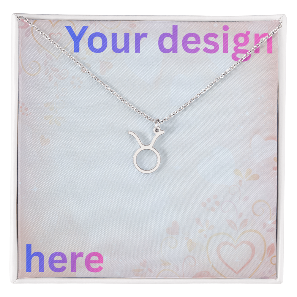 Personalized Valentine's Day Necklace with Custom Message Card | Gift for Wife Girlfriend Anniversary