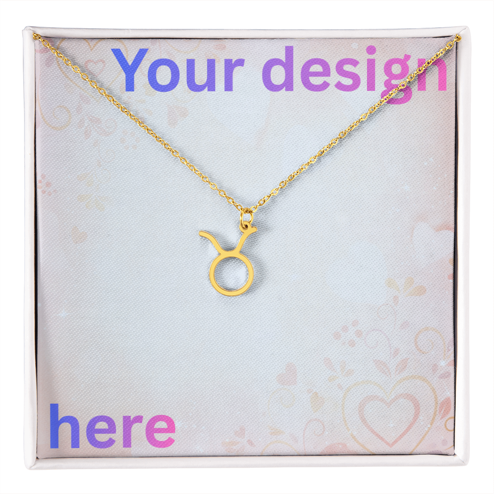 Personalized Valentine's Day Necklace with Custom Message Card | Gift for Wife Girlfriend Anniversary