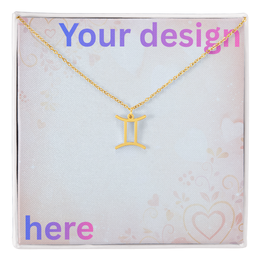 Personalized Valentine's Day Necklace with Custom Message Card | Gift for Wife Girlfriend Anniversary