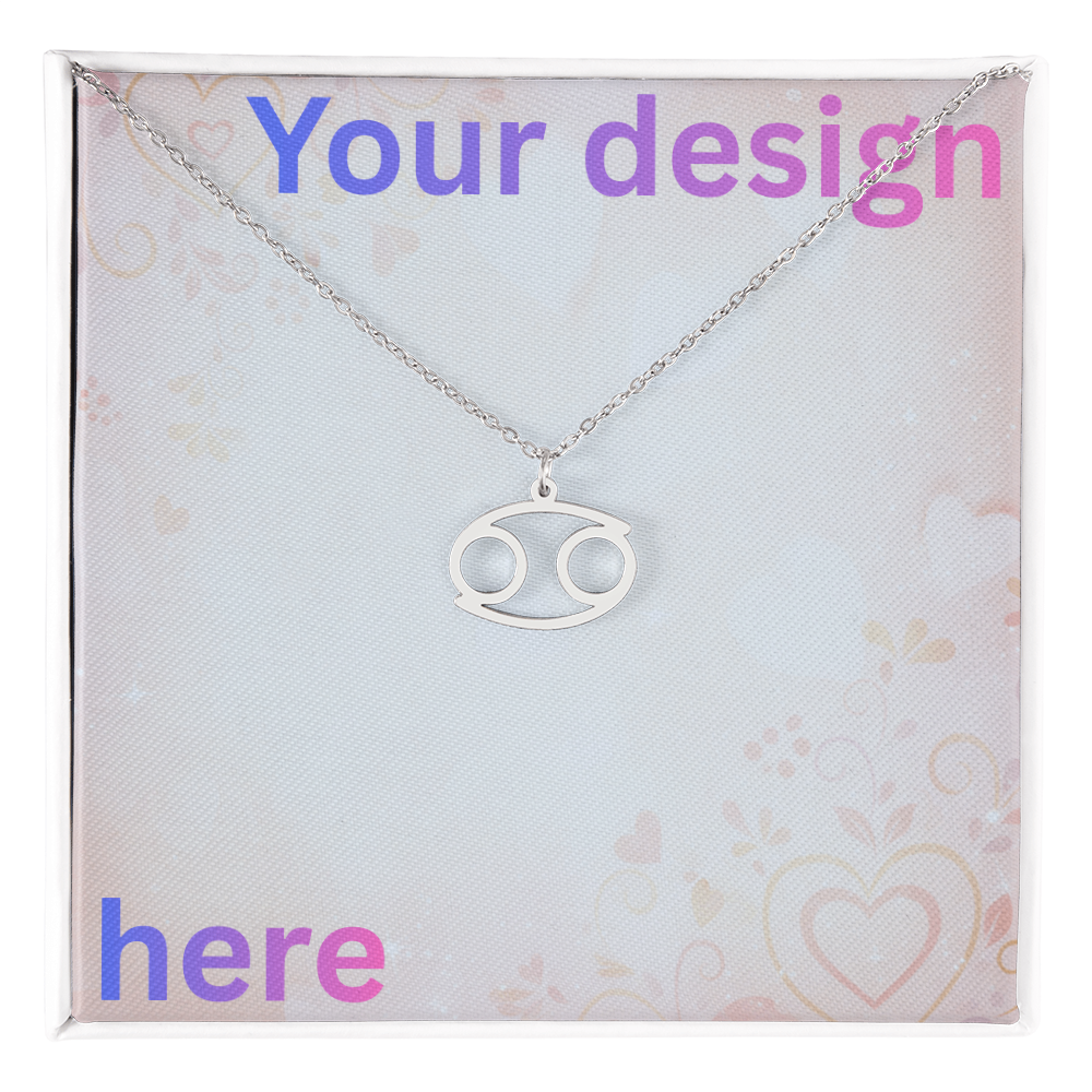 Personalized Valentine's Day Necklace with Custom Message Card | Gift for Wife Girlfriend Anniversary