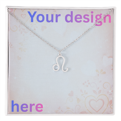 Personalized Valentine's Day Necklace with Custom Message Card | Gift for Wife Girlfriend Anniversary