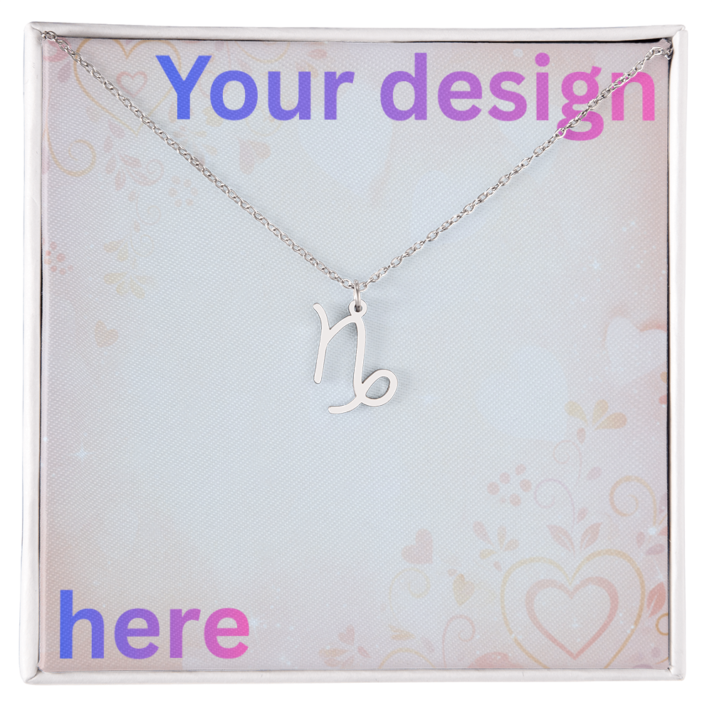 Personalized Valentine's Day Necklace with Custom Message Card | Gift for Wife Girlfriend Anniversary