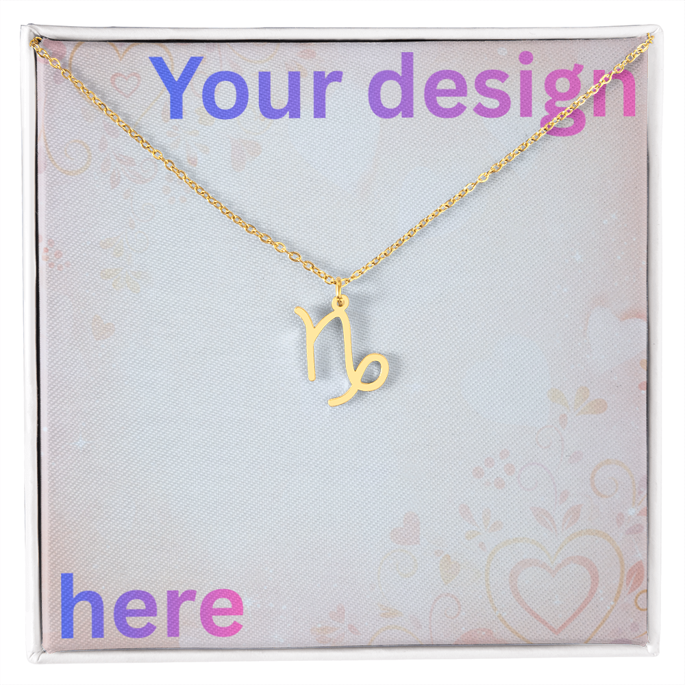 Personalized Valentine's Day Necklace with Custom Message Card | Gift for Wife Girlfriend Anniversary