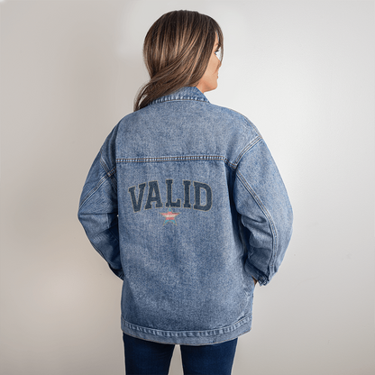 Valid Trans LGBTQ Oversize Denim Jack Best For You, You are loved and you deserve kindness for all of us