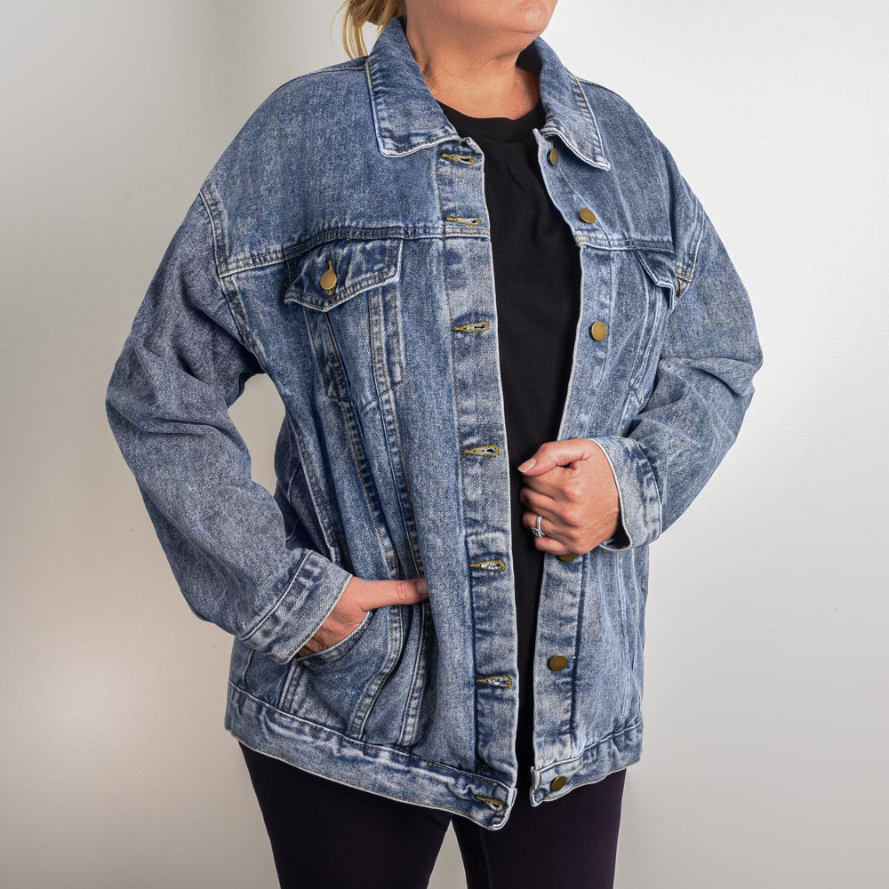 Valid Trans LGBTQ Oversize Denim Jack Best For You, You are loved and you deserve kindness for all of us