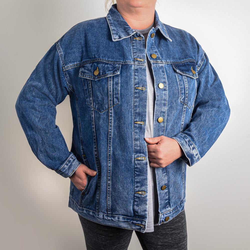 Valid Trans LGBTQ Oversize Denim Jack Best For You, You are loved and you deserve kindness for all of us