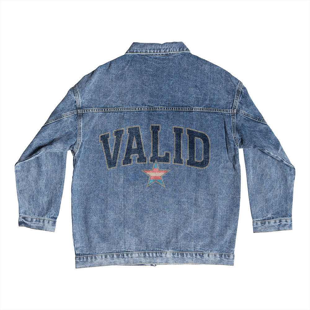 Trans  Men's Denim Jacket Just For You, Be known